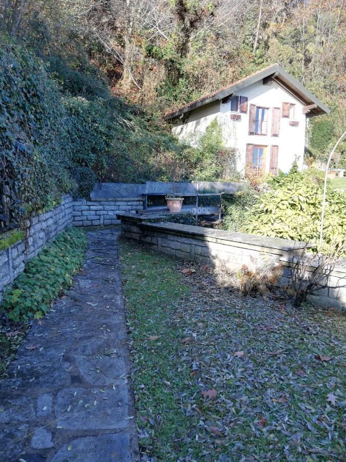 Romantica Casetta Nel Verde Con Vista Sul Lago Belgirate Bagian luar foto